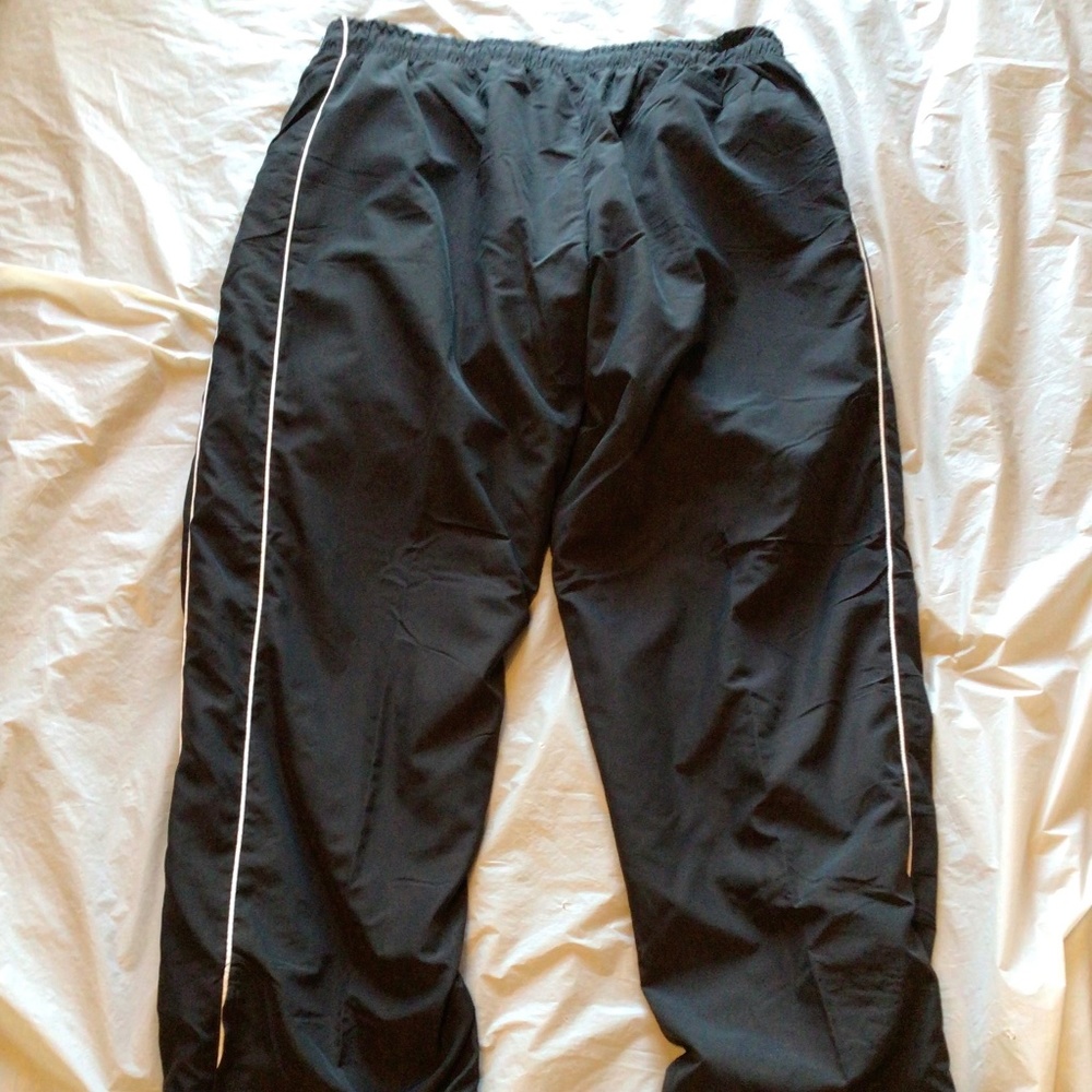 Black pants with White Stripes